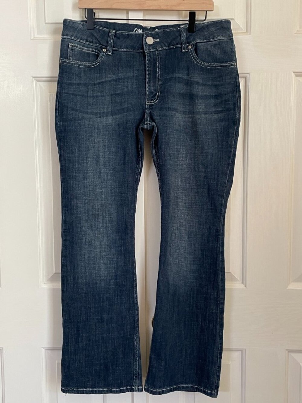 Wrangler Essential Bootcut Jeans 15x32 Dark Wash Western Stretch